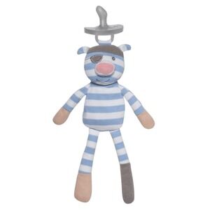 Apple Park G.O.T.S. Certified Organic Pacifier Holder Pirate‎ Pig